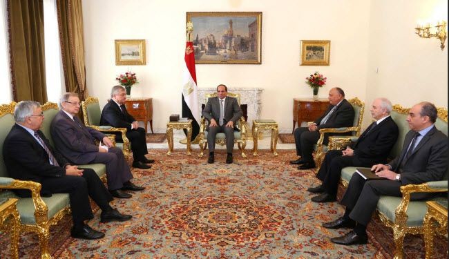 مصر: تسوية الازمة بسوريا تقضي على البيئة الارهابية