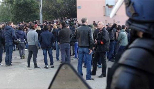 شعارهای ضد مسلمانان در جزیره کرس فرانسه