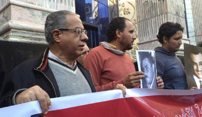 بالصور: احياء ذكرى سليمان خاطر والقنطار في مصر