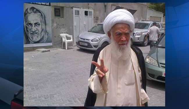 وفد من أهالي سترة يزور الشيخ الجدحفصي للتضامن معه+صورة