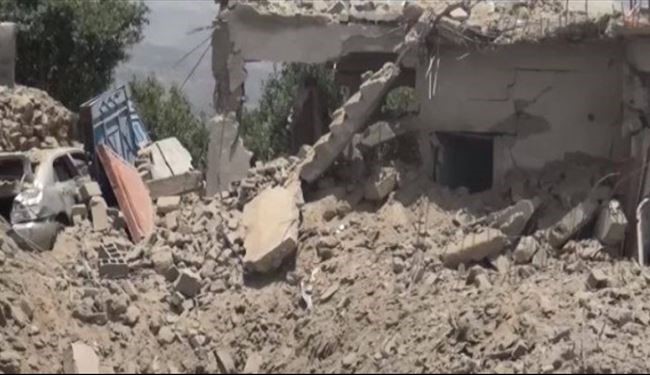 حمله جنگنده های سعودی به منازل شهروندان در عمران