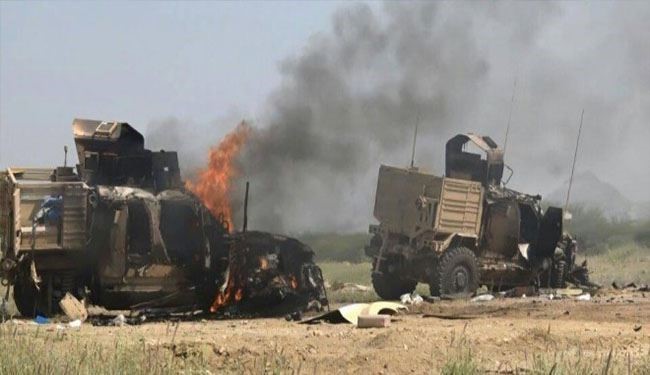 کشته شدن ده ها مزدور سعودی در جنوب یمن