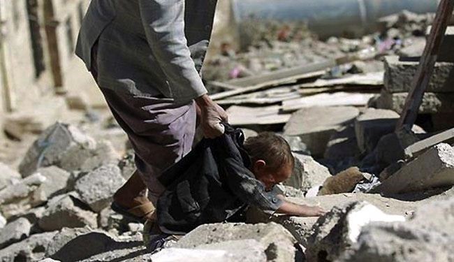 مجزرة جديدة للعدوان السعودي في مدينة ضحيان بصعدة