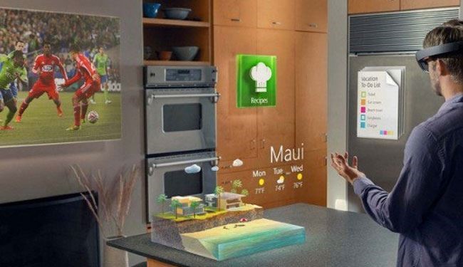 مايكروسوفت تكشف عن تفاصيل نظارة الواقع المعزز HoloLens