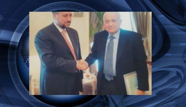ملاقات دبیرکل اتحادیۀ عرب با حامی دختر صدام !