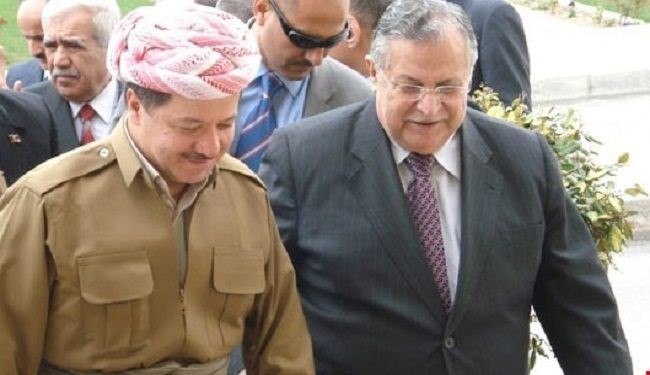 پایان توافق دو حزب طالبانی و بارزانی