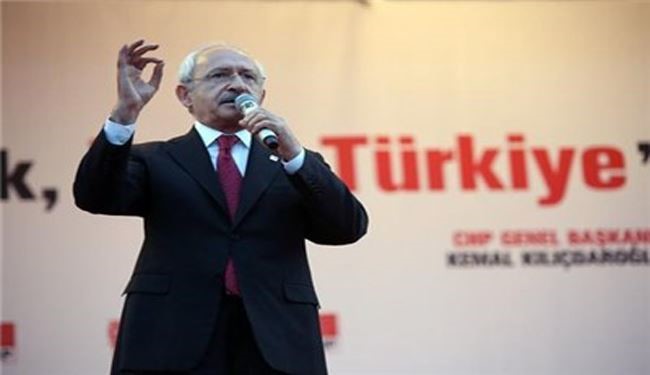 رهبر مخالفان ترکیه: اردوغان دیکتاتوری پوشالی است