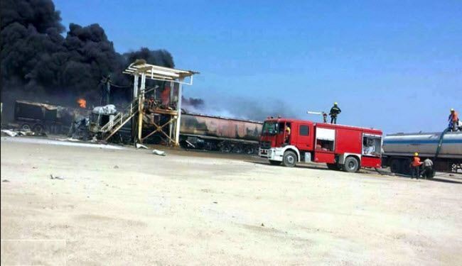 شهداء وجرحى بغارة للعدوان السعودي على ميناء رأس عيسى