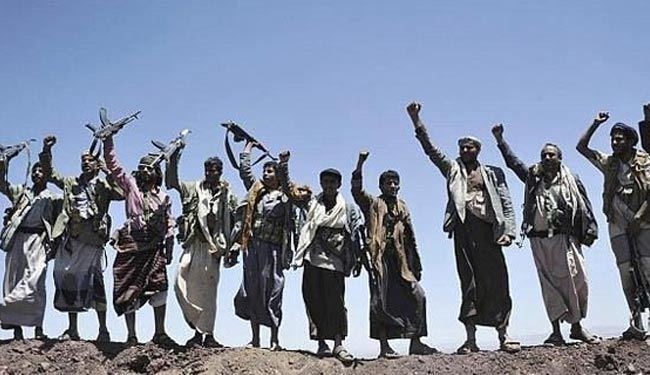 بیرون راندن مزدوران سعودی از یکی از مناطق یمن
