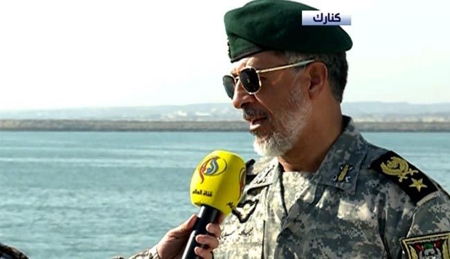 اخطار به ناوشکن بیگانه در منطقه مانور