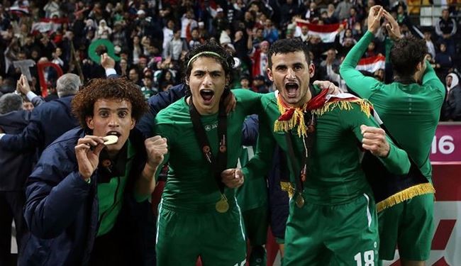 سياسيو العراق يهنئون الشعب بتأهل المنتخب الأولمبي لاولمبياد البرازيل