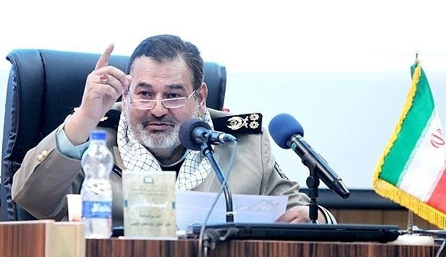 اللواء فيروزآبادي: لا تهديد لايران سوى من جانب الشيطان الاكبر