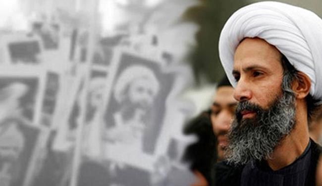 تظاهرات باشکوه اهالی قطیف در اربعین شهادت النمر
