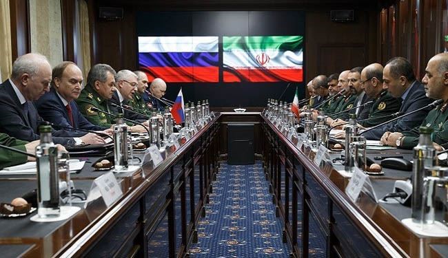 علامة فارقة للتعاون العسكري بين روسيا وايران