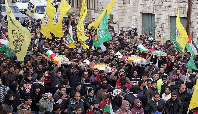شهادت چهار فلسطينی دیگر در انتفاضه قدس