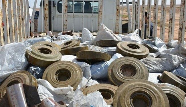 توقیف تریلی مواد منفجره پیش از ورود به کربلا +عکس