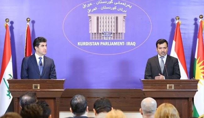 جنگ لفظی دو مقام کردستان در همایش سلیمانیه