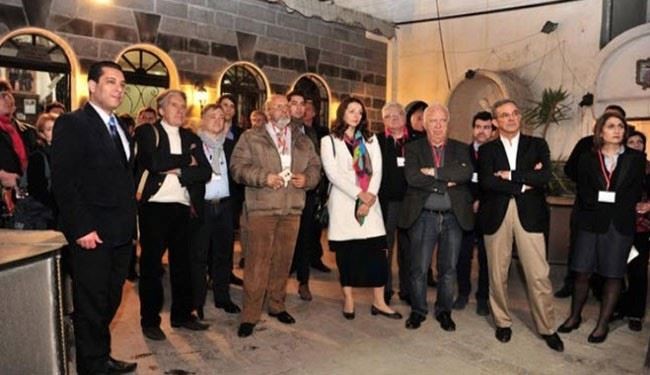 نمایندگان فرانسوی با پیام صلح در سوریه
