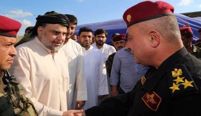 پایان تحصن صدر در منطقه سبز بغداد