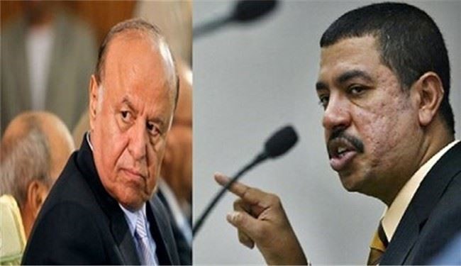رییس جمهور فراری یمن، نخست‌وزیر را برکنار کرد!
