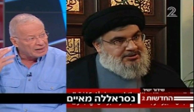بازتاب گفتگوی نصرالله در رسانه‌های صهیونیست