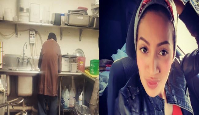 صور... مشرد يسال امرأة أن تعطيه المال، فكانت النتيجة!