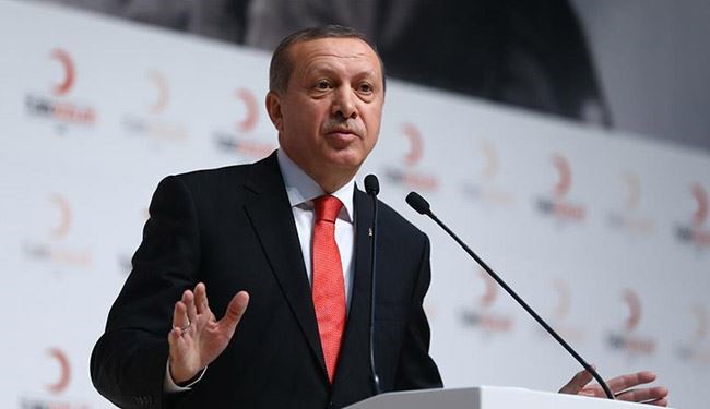اردوغان يتعهد بالقضاء على 