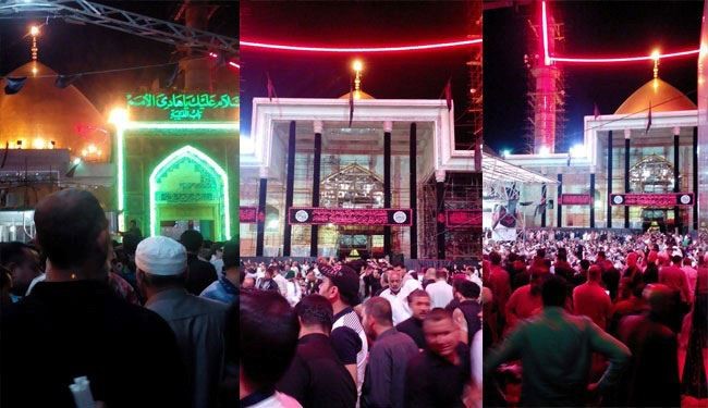 اربعينية اخرى..مليونا زائر في سامراء بذكرى استشهاد الامام الهادي+صور