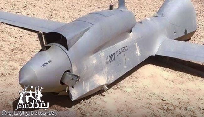سرنگونی دومین پهپاد داعش در یک روز