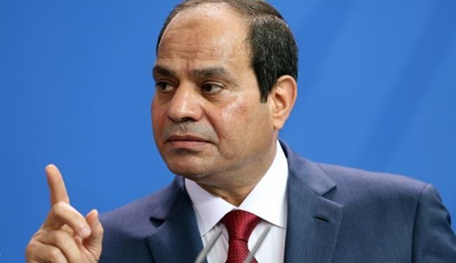 واکنش سیسی به اعتراضات درباره واگذاری جزایر