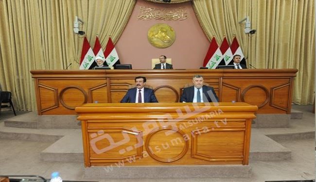 الجبوری نشست پارلمان عراق را اداره نکرد