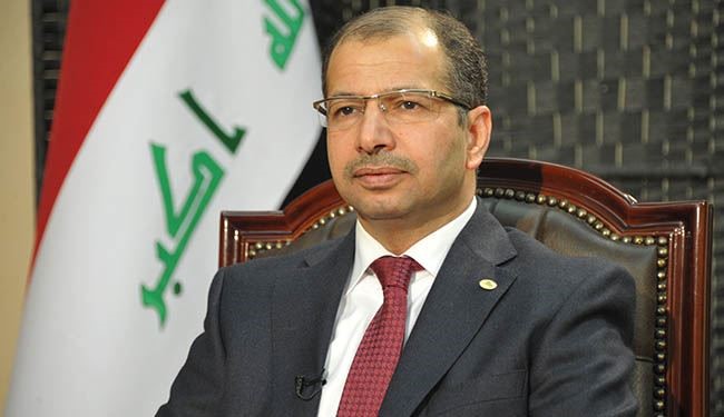 الجبوري يجتمع بنائبيه ويدعو العبادي لتقديم كابينته