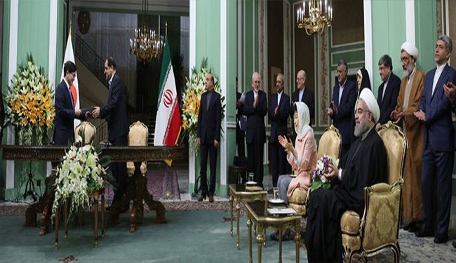 طهران تبرم مذكرة تعاون استراتيجي نفطي طويل الامد مع سيئول