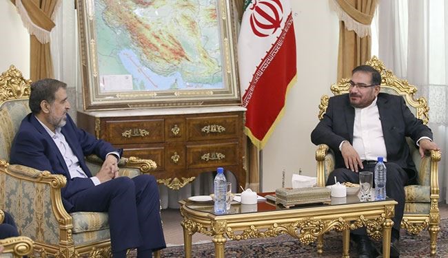 شمخاني يؤكد على دعم ايران للمقاومة الفلسطينية