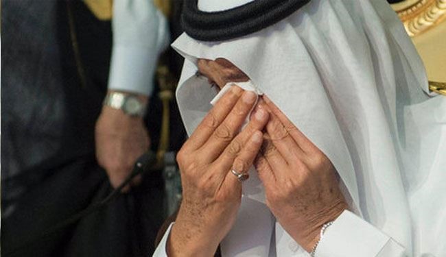 اشک سلمان در مراسم فارغ التحصیلی پسرش 