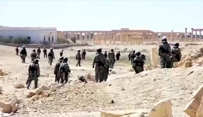 مین‌زدایی خانه به خانۀ تدمر توسط کارشناسان روس
