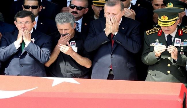 دود حمایت از تروریستها درچشمان اردوغان