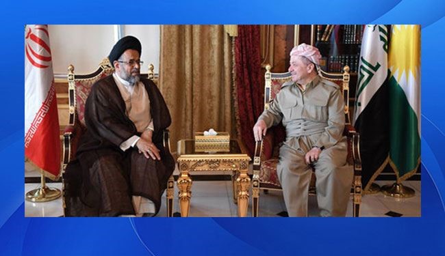 وزير أمن ايران في السليمانية؛ ويلتقي بارزاني