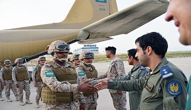 بالصور؛ قوات برية وبحرية سعودية تصل تركيا!
