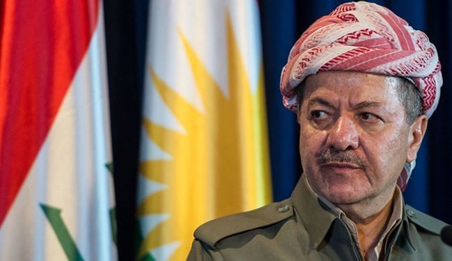 مسعود بارزانی : عراق عملاً تقسیم شده است!