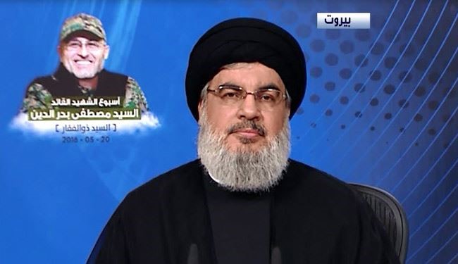 السيد نصر الله يحذر من ان تمتد يد السوء لمجاهدي المقاومة