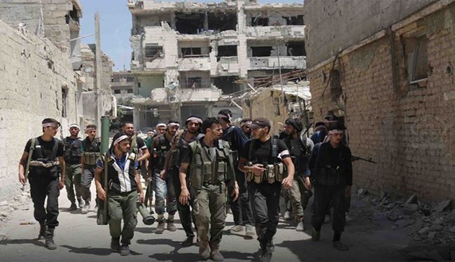 فصيلان ارهابيان يتفقان على وقف القتال بينهما بالغوطة الشرقية