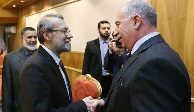 النجيفي يهنئ لاريجاني لمناسبة تجديد انتخابه رئيسا للمجلس