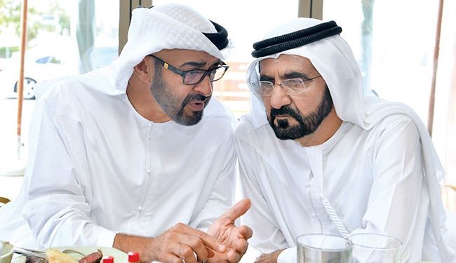 ابن راشد يمهد محمد بن زايد للرئاسة..