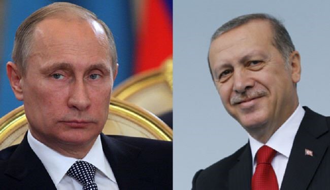 پیام تبریک اردوغان برای پوتین!