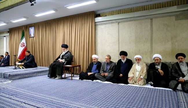 تصاویر؛ دیدار مسؤولان نظام با رهبر انقلاب