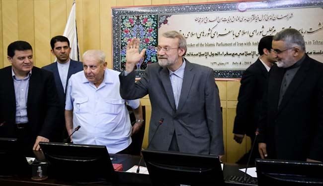 لاريجاني: الاحتلال المستفيد الاكبر من ازمات المنطقة