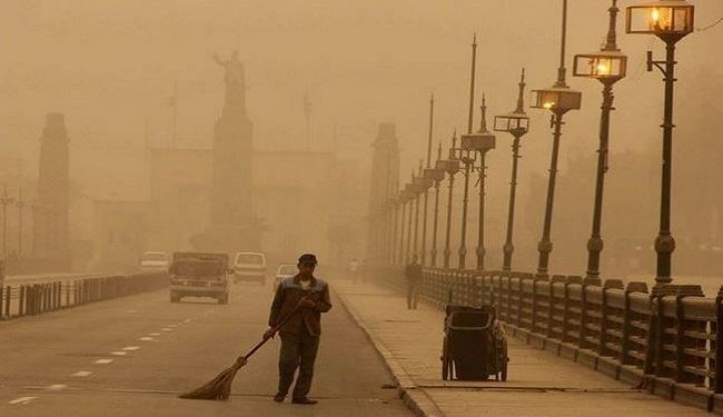 الشرق الاوسط الأكثر تأثرا بزيادة العواصف الترابية