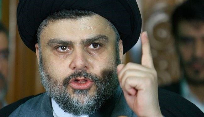 المئات من العراقيين يتظاهرون أمام السفارة البحرينية في بغداد