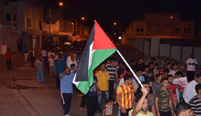 هتافات النصرة للقدس ارتفعت من أمام منزل آية الله قاسم